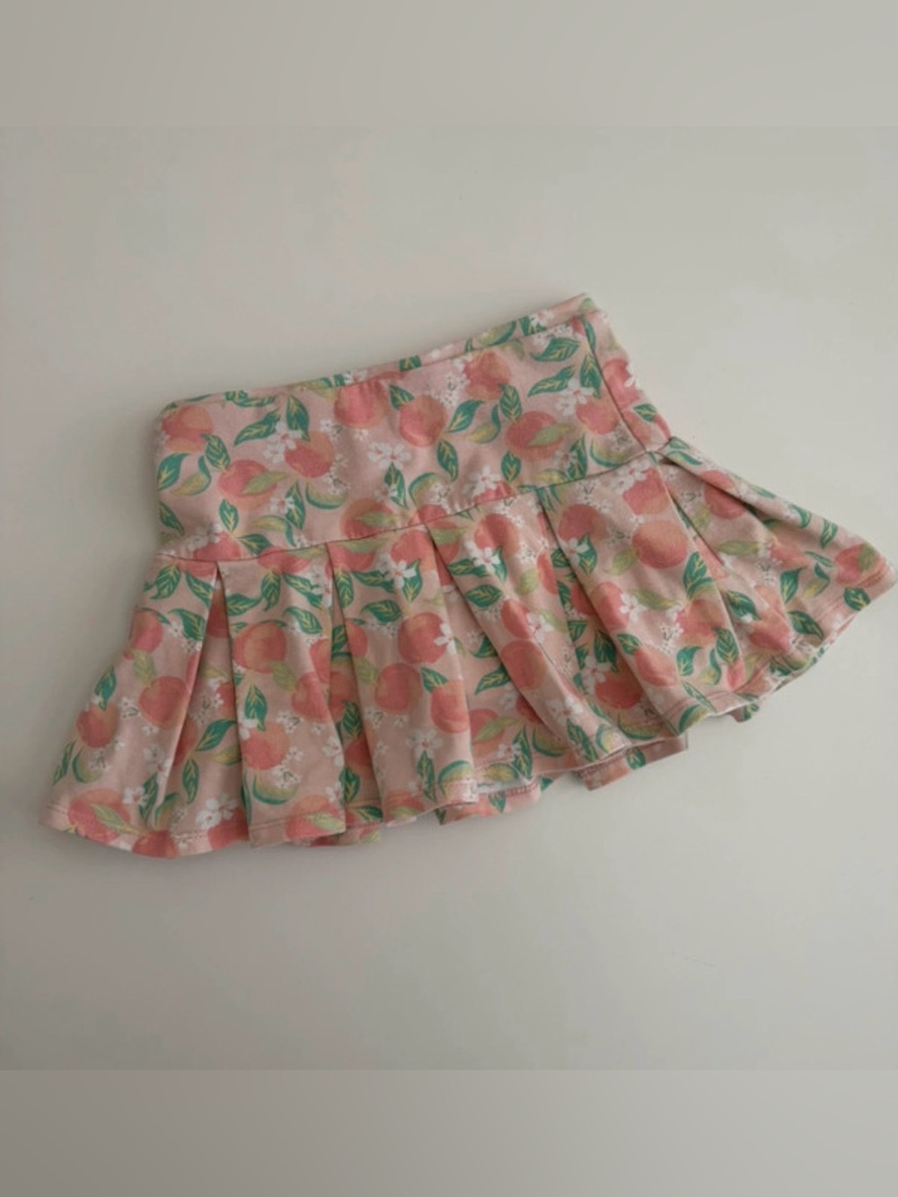 Unbranded 4T Peach Skirt, Shorts Underneath